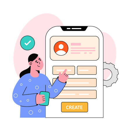 Sign Up Illustration